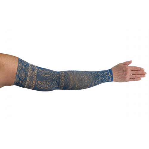 Blue Bandit Arm Sleeve by LympheDivas